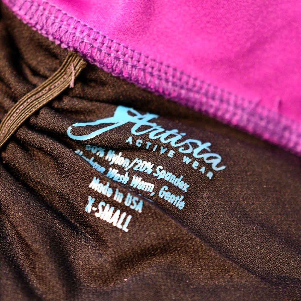 Arista Active Purple Hot Pants, Pole Shorts, NWOT - Picture 6 of 10